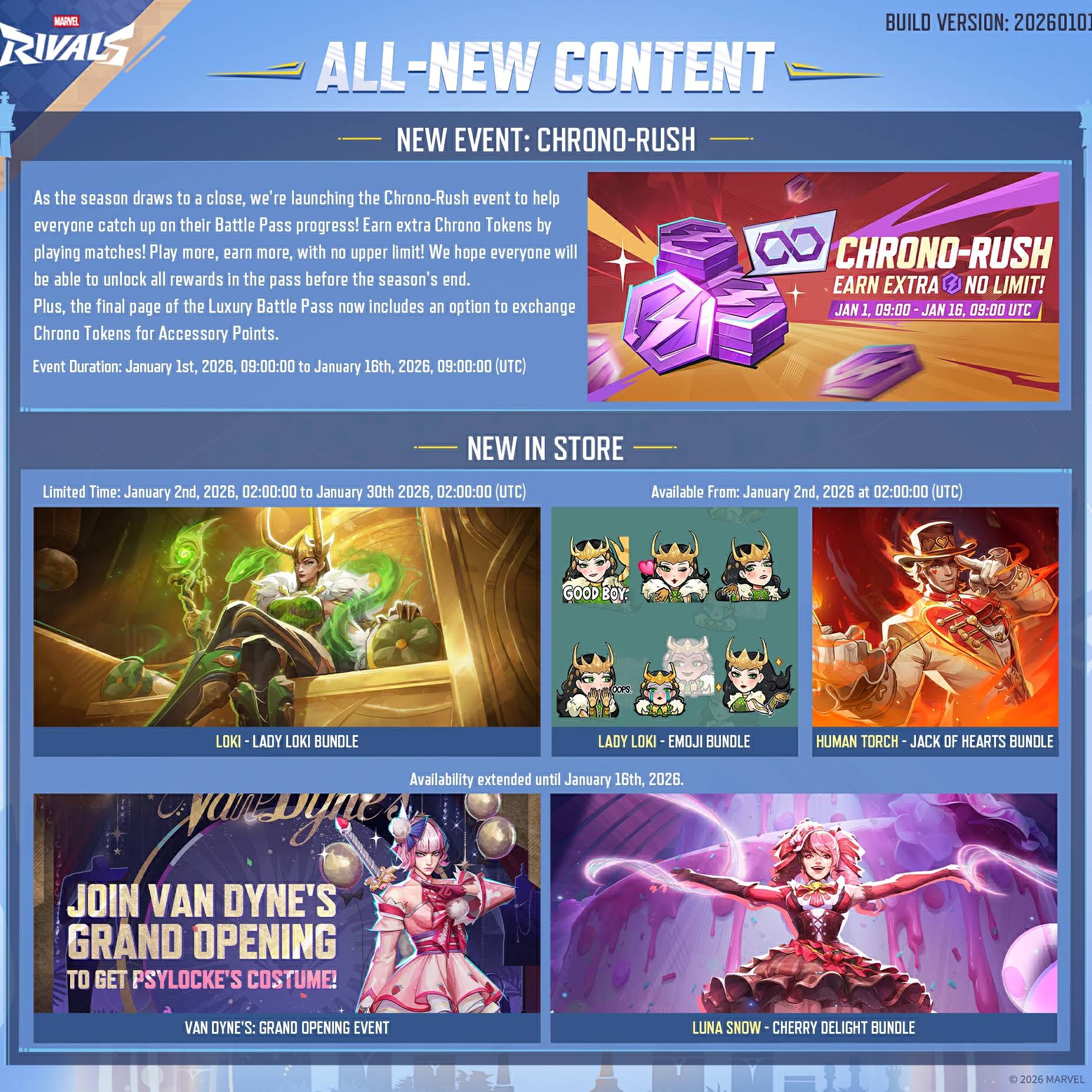 Post from Marvel Rivals
