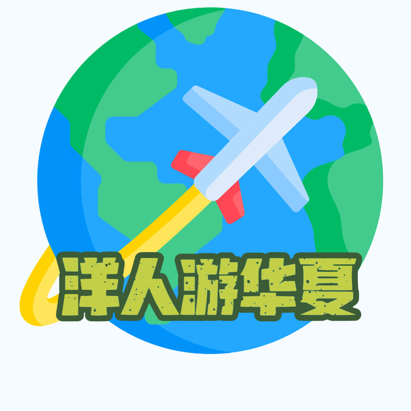 洋人游华夏 Logo