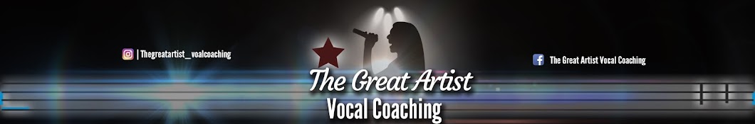 The Great Artist Vocal Coaching YouTube channel avatar