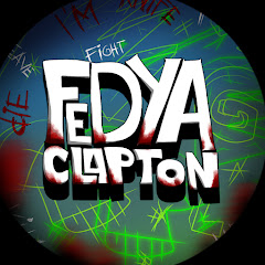 Логотип каналу FEDYA CLAPTON