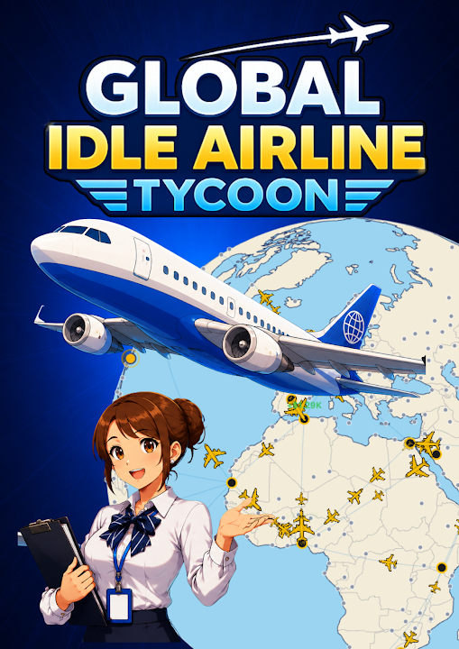 Global Idle Airline Tycoon — cover art