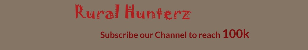 Rural Hunterz YouTube channel avatar