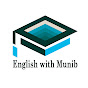 English with Munib logo