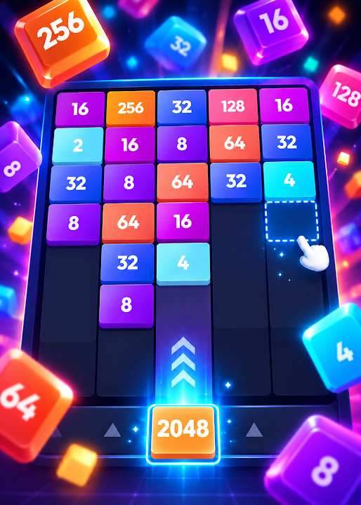 2048 Merge Blast — cover art