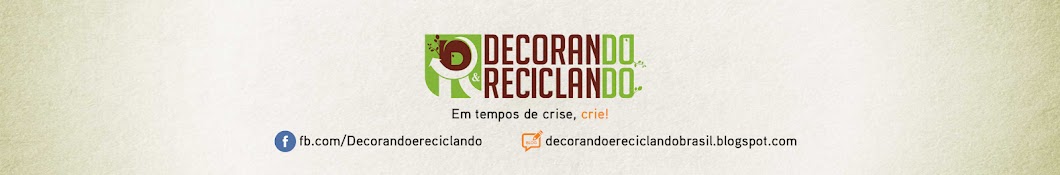 Decorando e Reciclando ইউটিউব চ্যানেল অ্যাভাটার