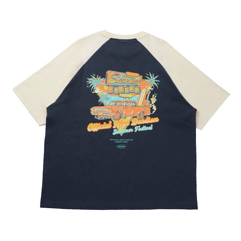 髭男 グッズ 2025 ユニフォーム スタジアム　シャツ STADIUM Tシャツ ブラック – Official髭男dism ONLINE STORE