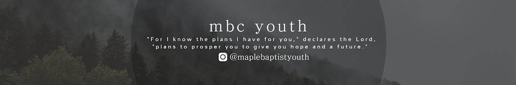 Maple Baptist Church Youth YouTube channel avatar