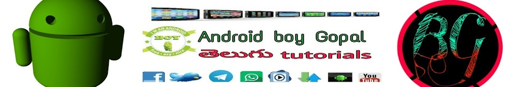 Android boy Gopal YouTube channel avatar
