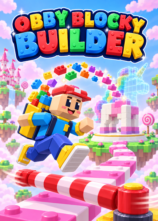 Obby Blocky Builder — cover art