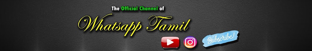 Whatsapp Tamil Avatar de canal de YouTube