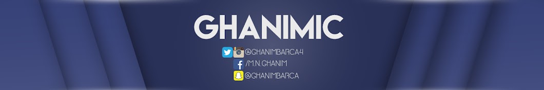 Ghanimic رمز قناة اليوتيوب