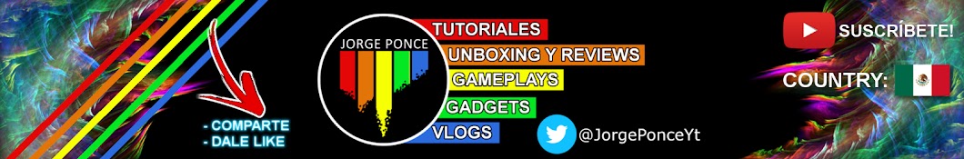 Jorge Ponce Avatar channel YouTube 