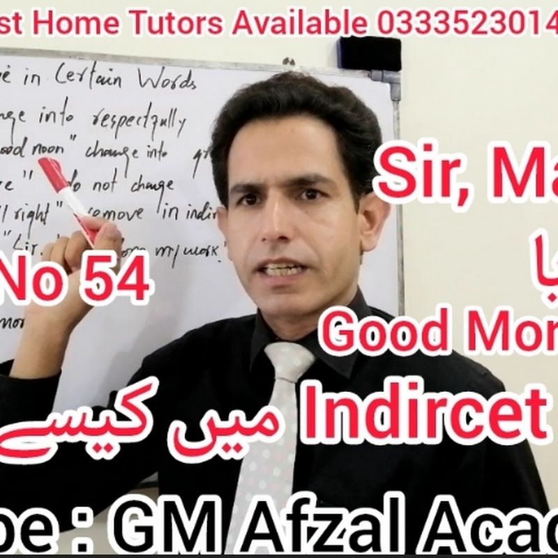 GM Afzal Academy