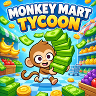 Monkey Mart Tycoon: Build & Grow! icon