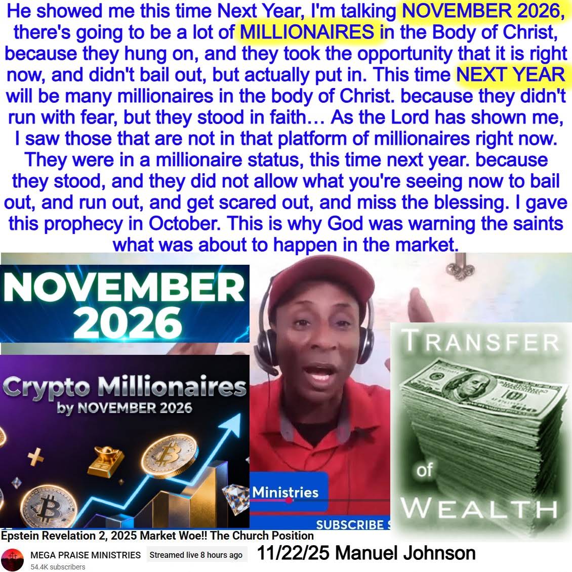 Post from Prophetic Money