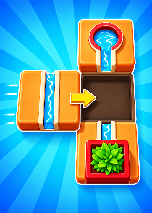 Splishift: Water Flow Puzzle — cover art