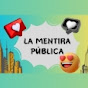 La Mentira Pública  logo