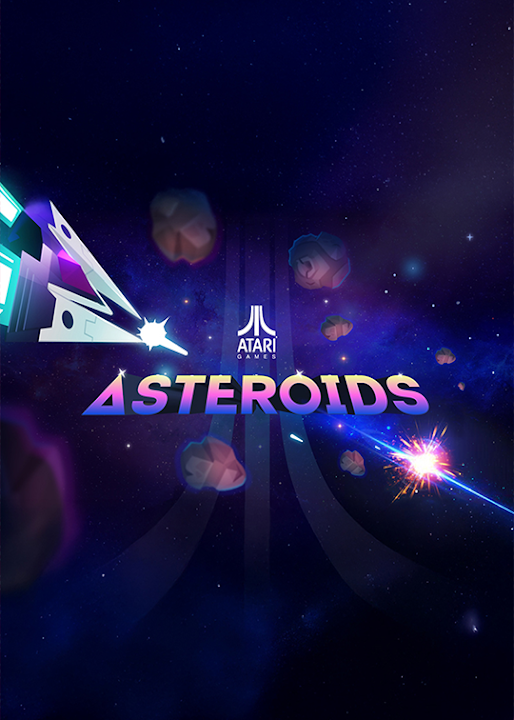 Atari Asteroids — cover art