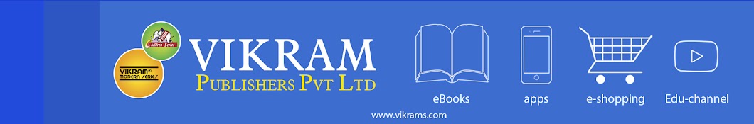 Vikram Publishers /apps/eBooks यूट्यूब चैनल अवतार