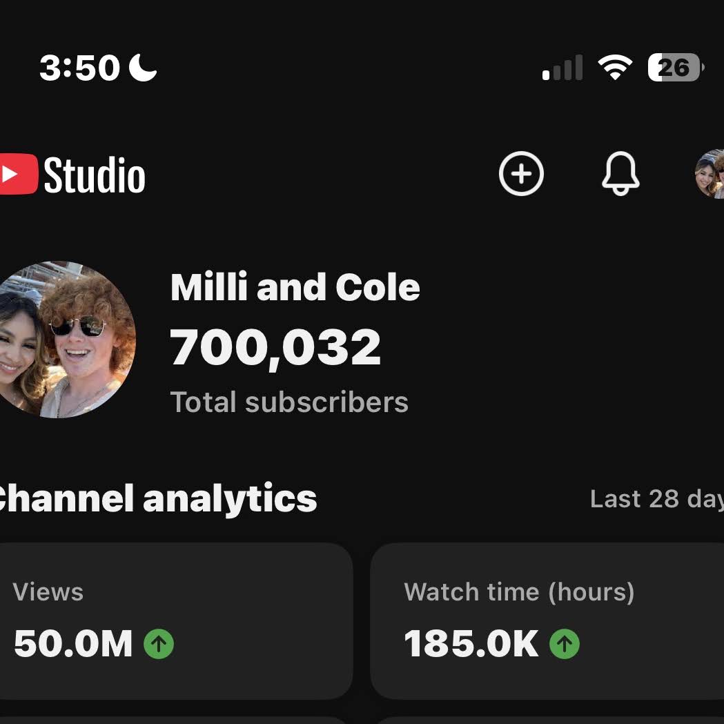 Post from Milli and Cole