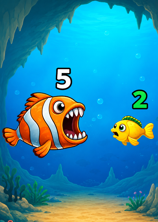 Eat a smaller fish — cover art