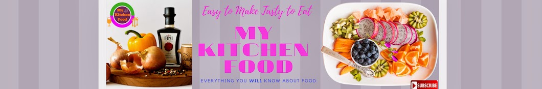 My Kitchen Food YouTube channel avatar