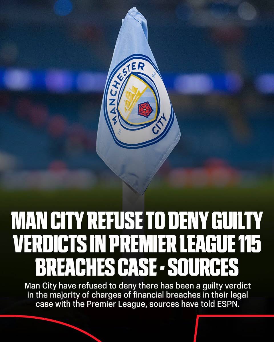 Man City Blasts Premier League Verdict