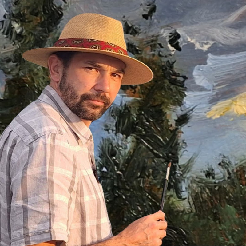 Oil Painting with Robert Mee Logo