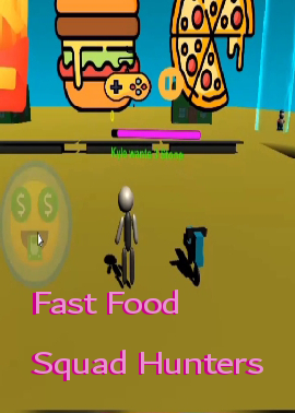 FAST FOOD SQUAD HUNTERS — cover art