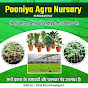 pooniya agro nursery logo