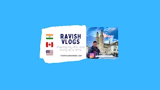 Ravish Vlogs youtube banner