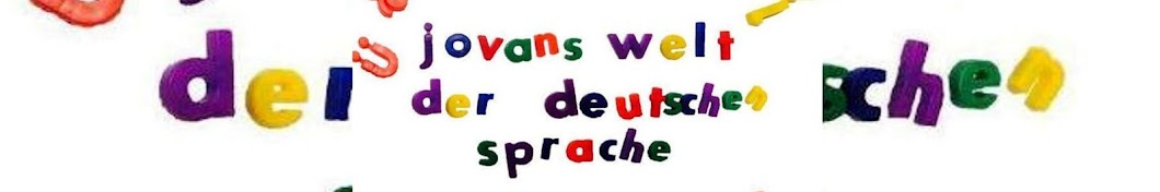 Jovans Welt der deutschen Sprache YouTube kanalı avatarı