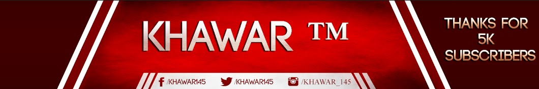 Khawar â„¢ YouTube channel avatar