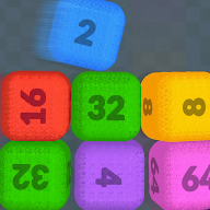 Number Blocks Merge icon