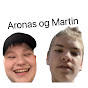 Aronas og Martin logo