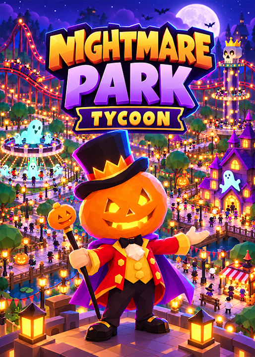 Halloween Nightmare Park Tycoon — cover art