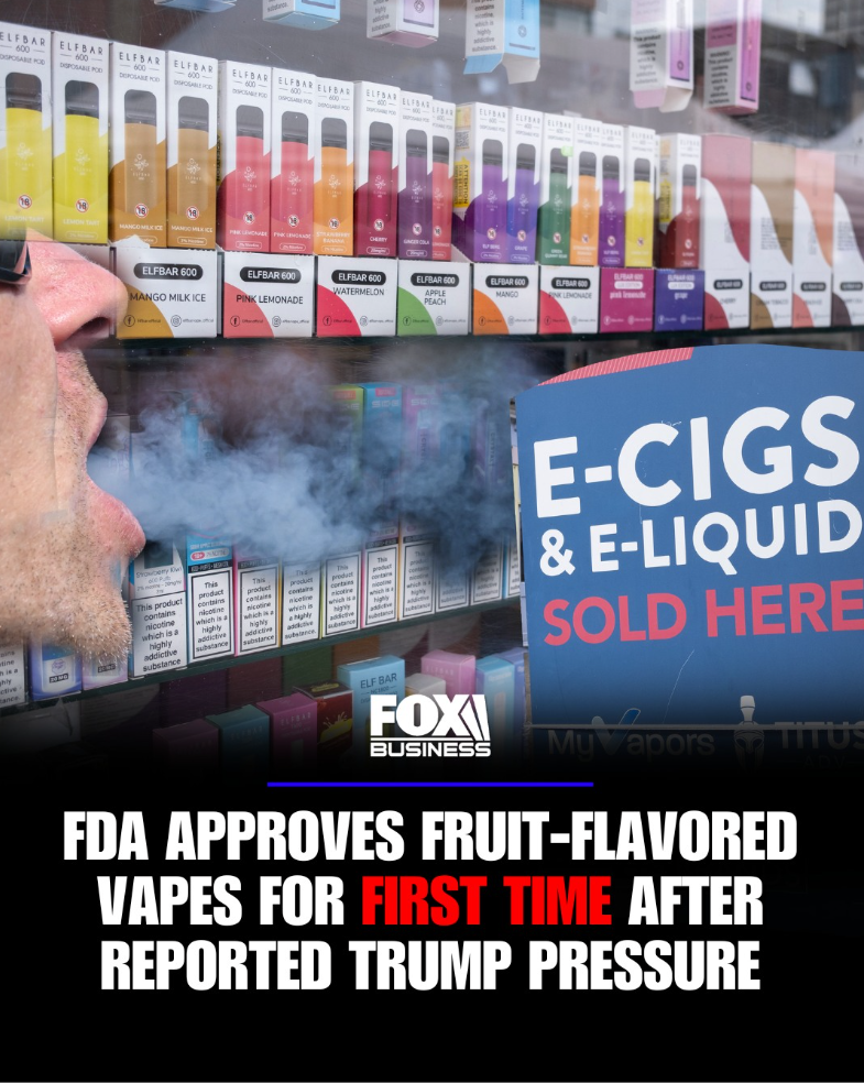 how much is elf bar vape FDA Director Resigns After Trump Approved Flavored Vape Pens #USA #America  #News main image 0