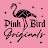 Pink Bird Embroidery