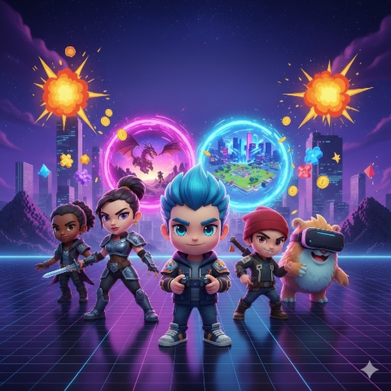 Games and cartoon characters 