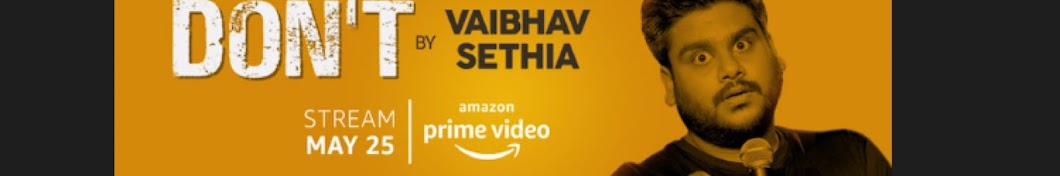 VAIBHAV SETHIA YouTube channel avatar