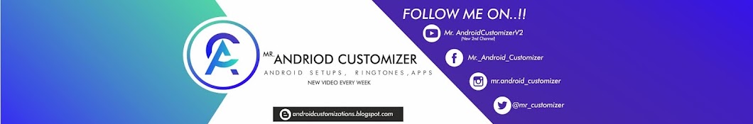 Mr. Android Customizer Аватар канала YouTube