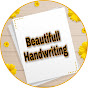 Beautiful hand writing logo