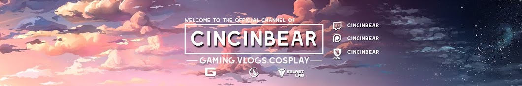 CinCinBear Avatar canale YouTube 