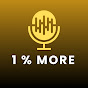 1 percent more logo