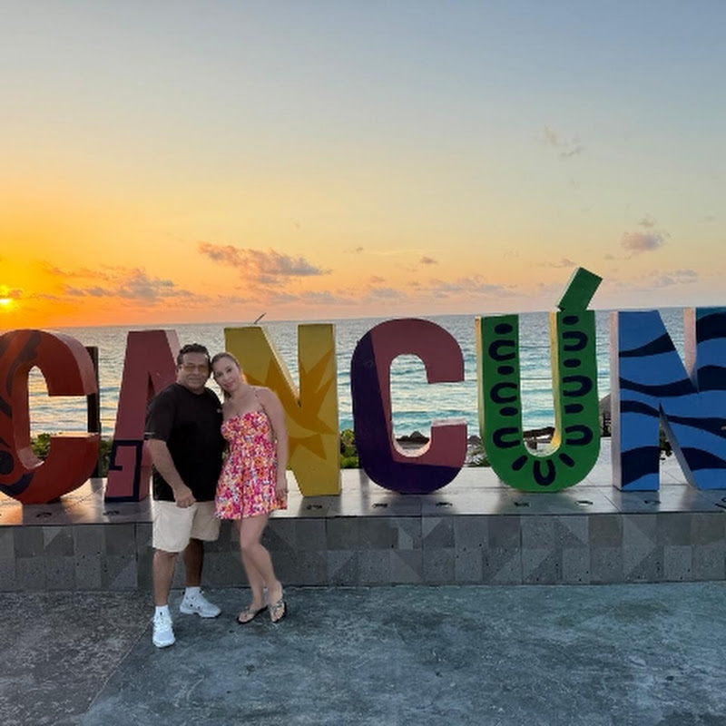 Gabriel y Lorena rolando por el caribe 