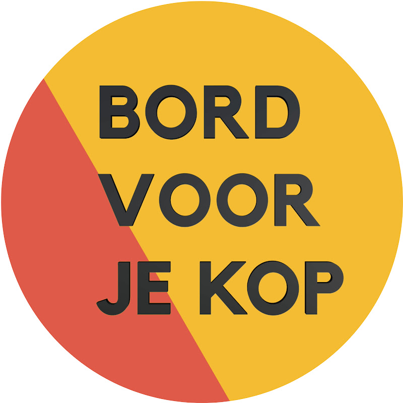 Bord Voor Je Kop