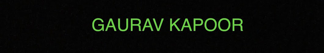Gaurav Kapoor Avatar del canal de YouTube