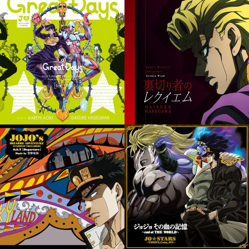 ジョジョの奇妙な冒険 アニメ ジョジョ スクエア缶バッジ