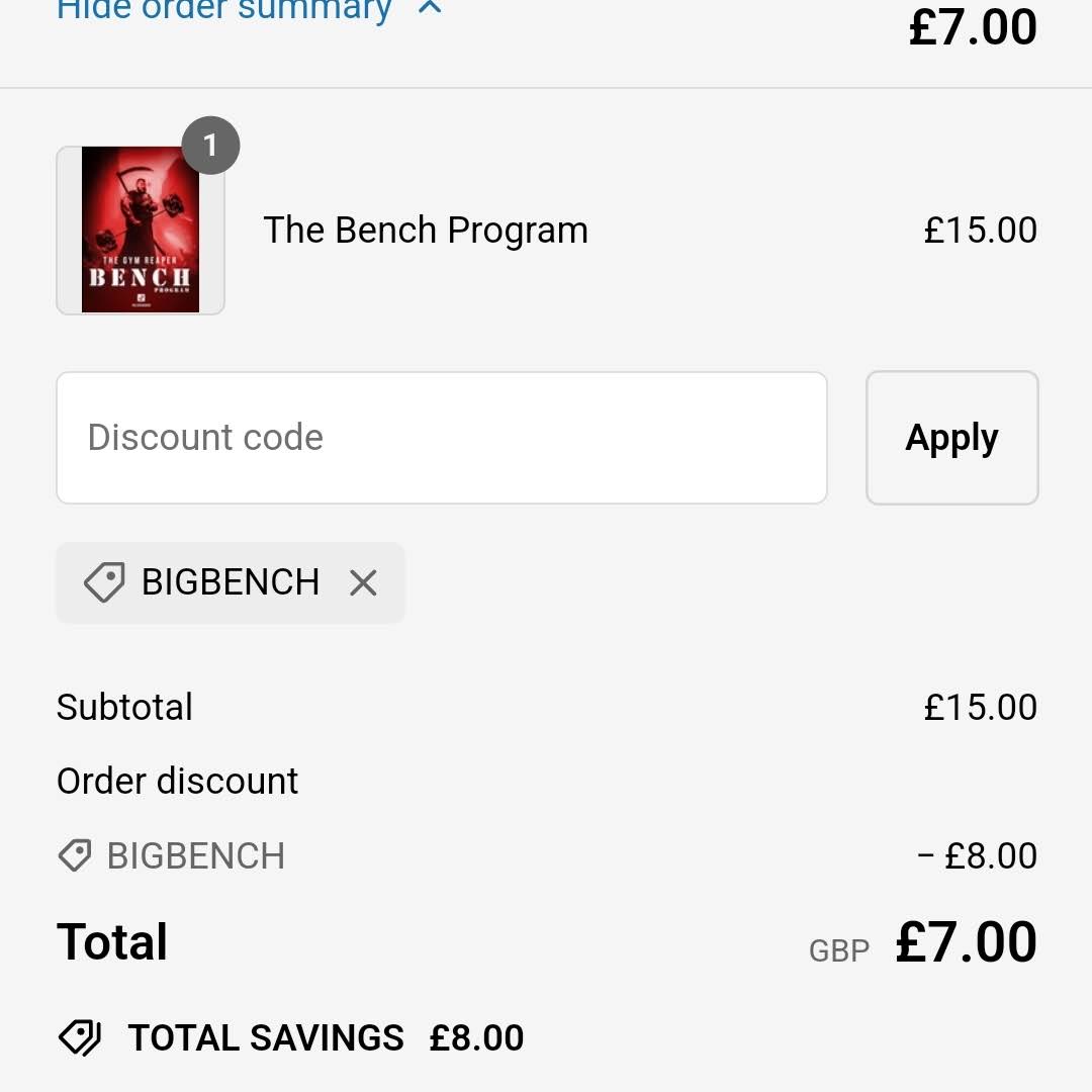 Post from Baker - The Gym Reaper