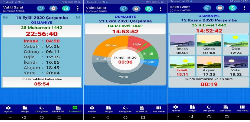Namaz Vakitleri Apk Download For Android Yusuf Akgul